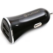 2x USB-A 3.4 A Black