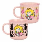 Super Mario princesės Peach spalvą keičiantis puodelis
