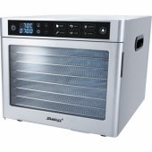 Steba Electronic Food Dehydrator ED 80 Steel Deluxe stainless steel, 5