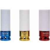 " Yato Impact sockets for alu rims 17-19-21mm 1/ 2"" 3pcs. (YT-1056)"