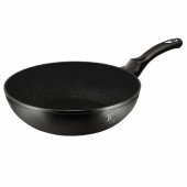 Wok keptuvė Black Silver 28cm