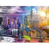 _7171847 Ravensburger dėlionė 1500 det. Seasons in New York