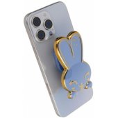 Phone Stand Rabbit Stick-on Blue