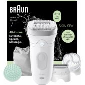 _8219870 Braun Silk·épil 7 7-081 SkinSpa, epiliatorius drėgnam ir sausam naudojimui