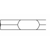 Bosch šešiakampis smailus kaltas 28 mm SK, žvaigždės formos - 1618600019