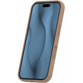 "Silicone Thin Mag Case Apple iPhone 17" Brown