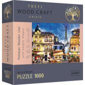 Trefl medinė dėlionė 1000 French street TREFL