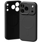 Semi-Silicone Case with MagSafe iPhone 17 Pro Black