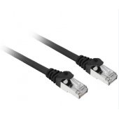 Patchcord F/ UTP Cat.6 1,5m juodas