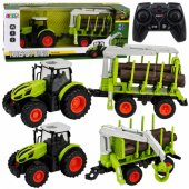 RC Remote Controlled Tractor with Forest Trailer and Timber Grabber 1: