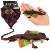 Agama Lizard Webbed Rubber Figure Stretchable Realistic 13 cm