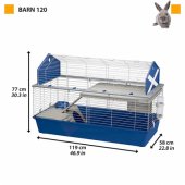 FERPLAST Barn 120 - Cage