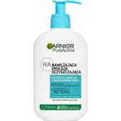 Garnier Pure Active nawilżająca emulsja oczyszczająca do twarzy 250 ml