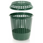 Prosperplast Pokrywa kosza zielona 60L (PIPKOSZ-G851)