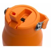 The IceFlow Bottle Flip Straw 2.0 1.06L Orange