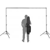 Background Support Kit With Telescopic Crossbar And Bag