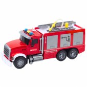 Fire Truck Water Lights Sounds Red 1:14