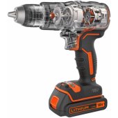 Black&Decker BL188KB - juoda / oranžinė - lagaminas, 2x Li-ion akumuliatorius 1.5Ah