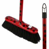 Coccinella šluota su kotu 120cm
