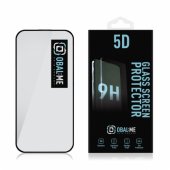 5D Glass Screen Protector for Apple iPhone 15 Black