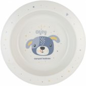Plastikinis dubenėlis vaikams 270ml CUTE ANIMALS 4/ 412 mėlynas