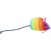 Mouse, plush, catnip, 7 cm, 1 pcs