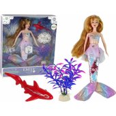 Emily the Mermaid Baby Doll Pink Accessories