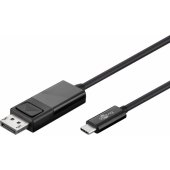 Goobay 79295 USB-C™- DisplayPort adapter cable (4k 60 Hz), 1.2