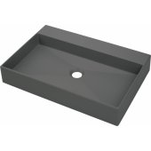 Deante Correo ant stalviršio montuojamas praustuvas, 60 cm, antracito spalvos