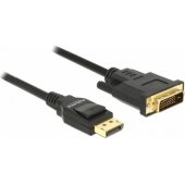 *Cable DisplayPort - DVI -D M/ M 3M black
