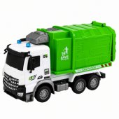 Municipal Vehicle Remote Controlled Garbage Truck RC Container Bin Lig