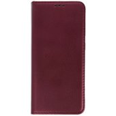 "Smart Magnetic Book Case Motorola Moto G37" Burgundy