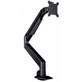 M VESA Gas Lift Arm Single Black