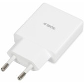 C-43 Slim 30W USB-A + USB-C White