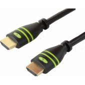 Techly Monitor cable HDMI-HDMI M/ M 1.4 Ethernet, shielded, 2m,