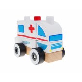Wooden carriage car