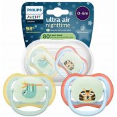 Avent Ultra Air Night Time 0–6m žalia/ mėlyna