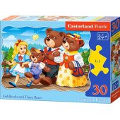 Castorland Puzzle Goldilocks and Three Bears 30 elementów