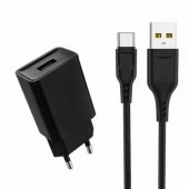 DC01TB 12W 2.4A Black