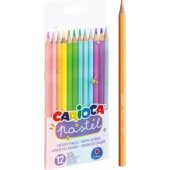 Carioca Kredki ołówkowe pastelowe 12 kolorów CARIOCA
