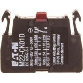 Eaton auxiliary contact 1R rear panel mounting M22-CK01D (262510)