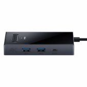 PioneerJoy 8-in-1 USB-C hub Black