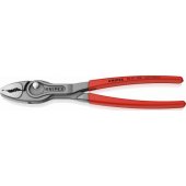 KNIPEX TwinGrip priekinės griebimo replės (raudonos, ilgis 250mm)