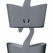Tatay 25x9x28cm pilkas