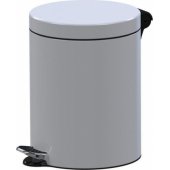 ALDA pedal trashcan white (AF611E-14)