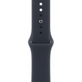 46 mm tamsiai mėlyna sportinė apyrankė M/ L