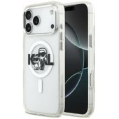 IML Glitter K&C Sketch Logo MagSafe Case iPhone 17 Pro Max Clear
