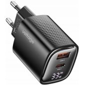 GaN Charger Mini 33W PD 3.0 QC 3.0 Black
