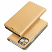 Magnetinis knygutės tipo dėklas Xiaomi Mi 10T Lite 5G / Note 9 Pro 5G Auksinis
