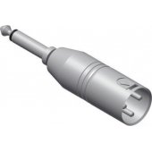 AV adapteris Procab 6,3 mm lizdas – XLR baltas (VC126)